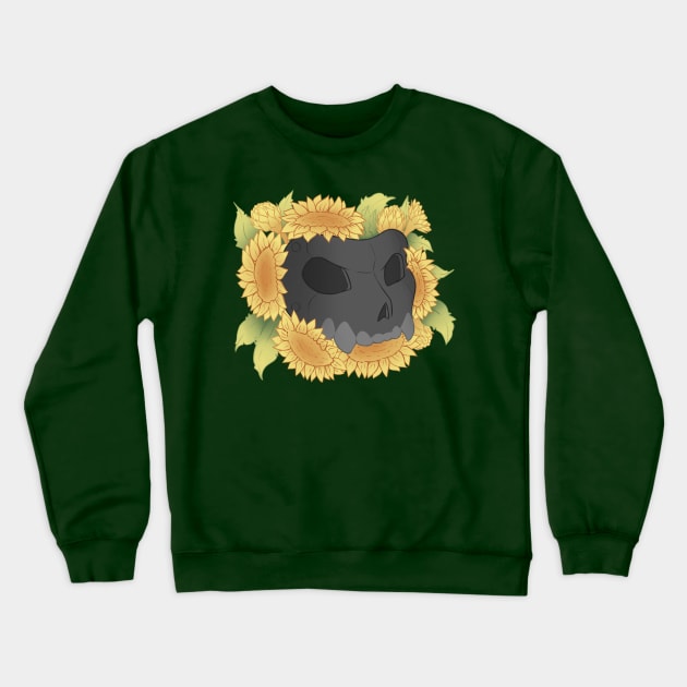 Skull Crewneck Sweatshirt by Castblade